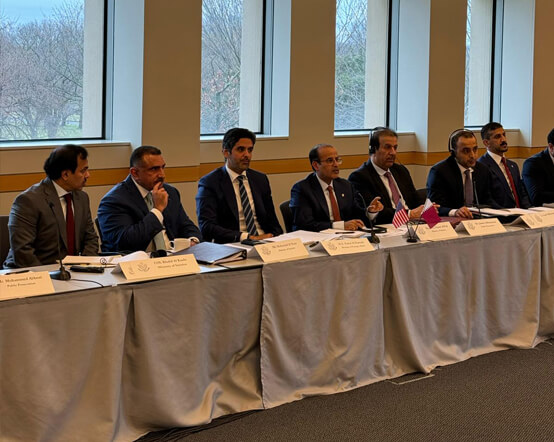 وفد قطر يشارك في جلسة مكافحة الإرهاب وإنفاذ القانو