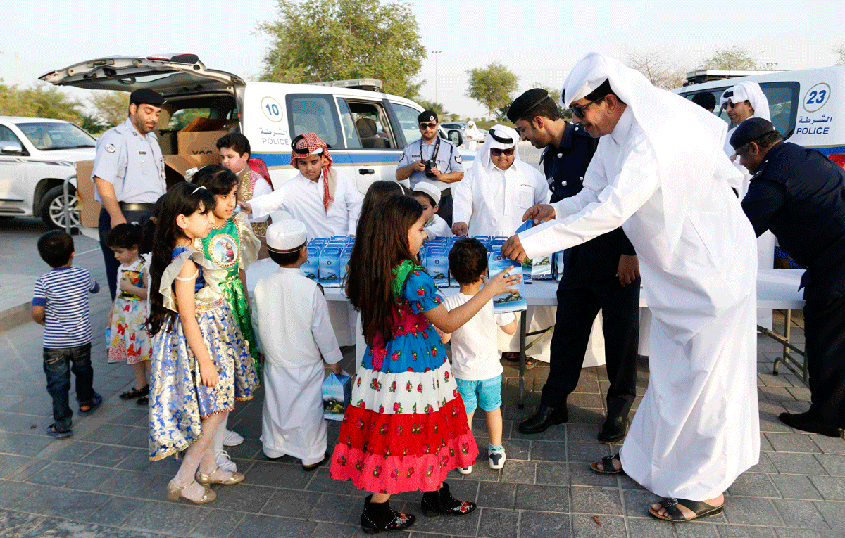 Ministry of Interior Joins with Children in Karang