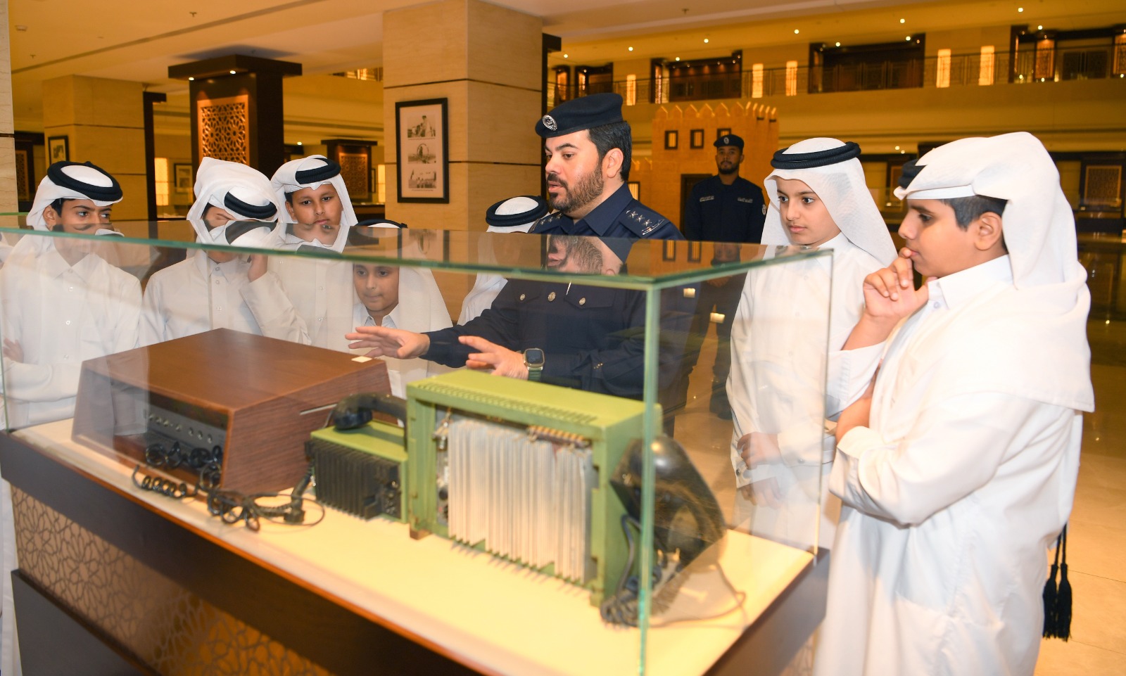 زيارة طلاب مدرسة الأندلس الابتدائية لمتحف الشرطة