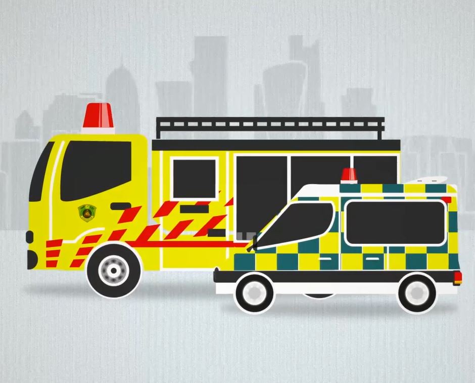 سرعة الاستجابة للدفاع المدني